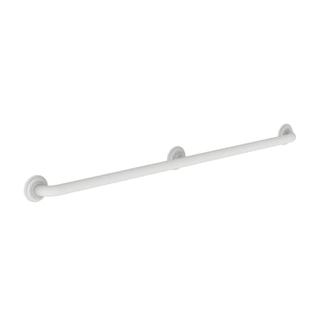 Newport Brass Three Post 42" Grab Bar in Matte White, 45.15" L, Solid Brass, Matte White 2400-3942-52